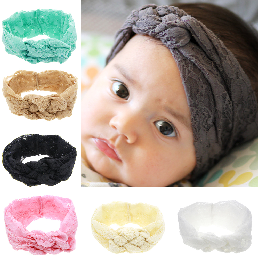 1 x baby headband lace tie headband top knot headband 1 x baby headband lace tie headband top knot headband