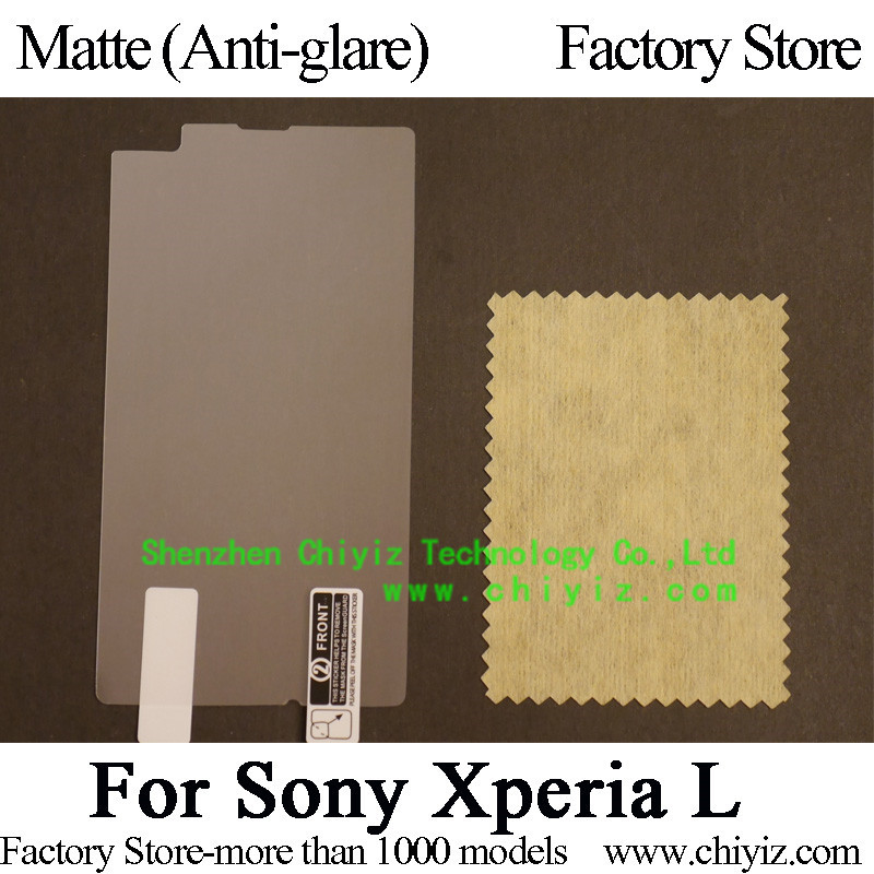 Matte Anti glare Screen Protector Guard Cover protective Film For Sony Xperia L C2104 C2105 C210X