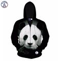 Mr 1991INC Autumn winter jacket for men women hoody 3d printed big animal panda hooded hoodies