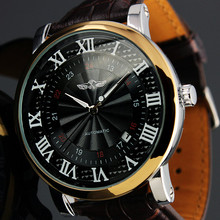 Ganador moda reloj mecánico automático de 2015 men ‘ s reloj de correa jwc0010-11