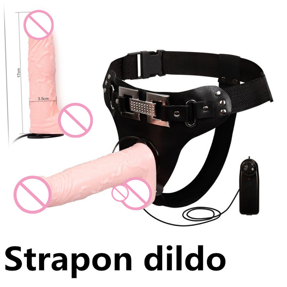    Strap on Dildo Lesbian Sex Toys    ...