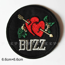 10 Pcs Punk Love patches Embroidered iron/sew on Patch to Cloth, Jacket, Jean, Cap, T-shirt and Etc. /
