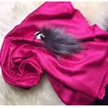 New luxurys carf Italy famous fashion Cashmere Scarves Brand Desinger Fur Bandana Poncho Blanket Pashmina