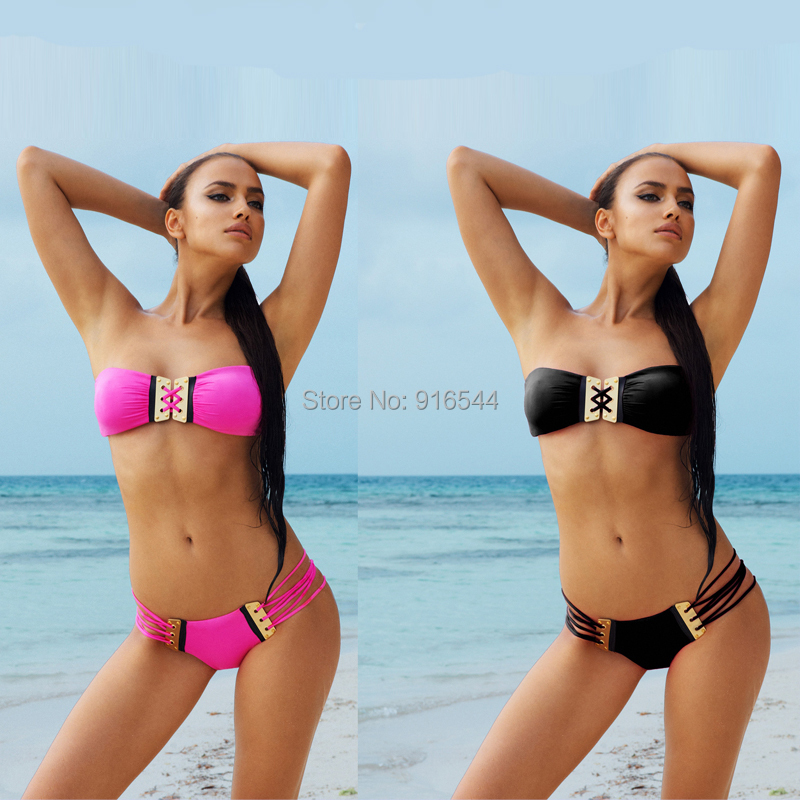 2015 Brand New Sexy Lady Triangl Push Up Bikini Se...