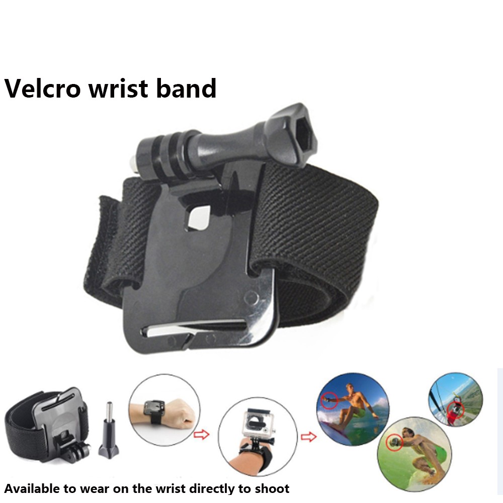 Velcro Wrist band for gopro style sport camera