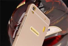 2015 Hot Lenovo Lemon K3 Note Metal Case Acrylic Back Cover Aluminum Frame Set Phone Bag