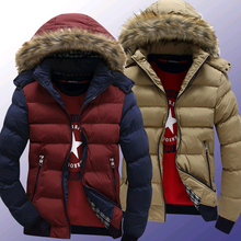 2015 Fashion Brand Hit Color Designer Parka Casual Wellensteyn Mens Winter Jacket Coat Men Thick Down Jackets Fur Collar M-3XL