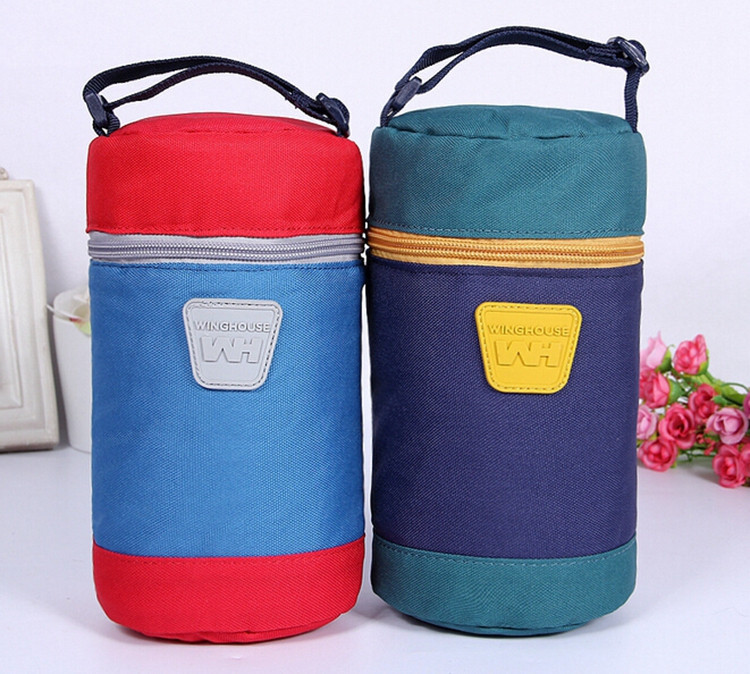 Cute Children School Water Bottle Cover Baby Feeding Insulation Bags Infant Thermos Baby Feeding Bottle Bag Fresh Food Lunch Bag (12)