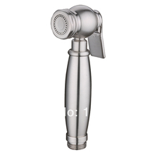 free shipping With 150 cm Stainless Steel Hose And Holder (Gift), Muslim Handheld Shattaf Bidet Toilet Spray Shower A010205