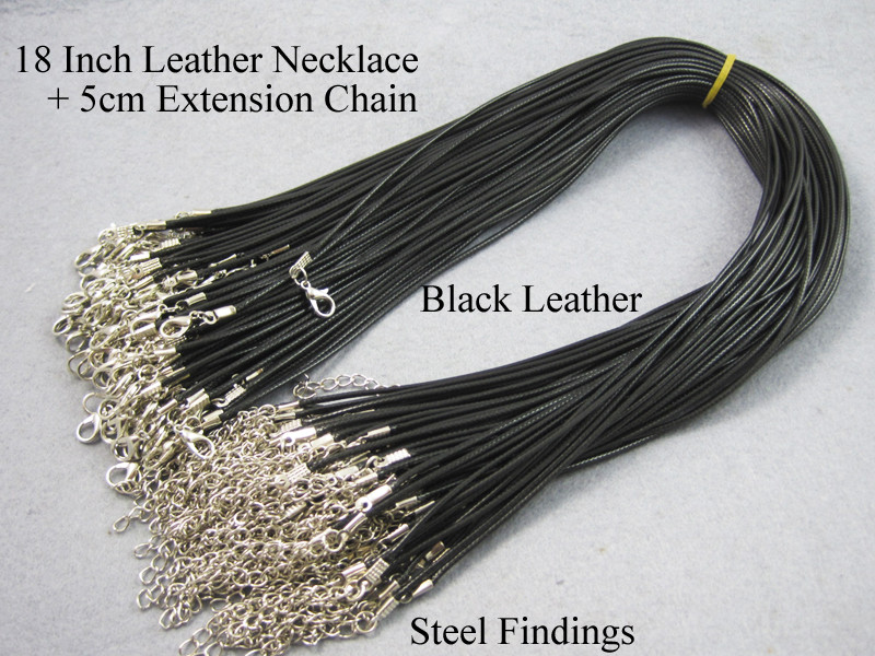 18\'\' leather cord necklace 3