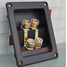 Free Shipping thickening font b speaker b font wiring box Large transparent crystal copper line column