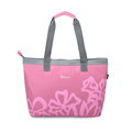 Women Classy Print Nylon Tote Practical Superllight Casual Shoulder Bag Fashion Simple Contrast Color Korean Style
