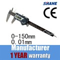 Free Shipping 0 150 Electronic Caliper Digital Vernier Caliper digital caliper micrometro electronic digital calipers paquimetro