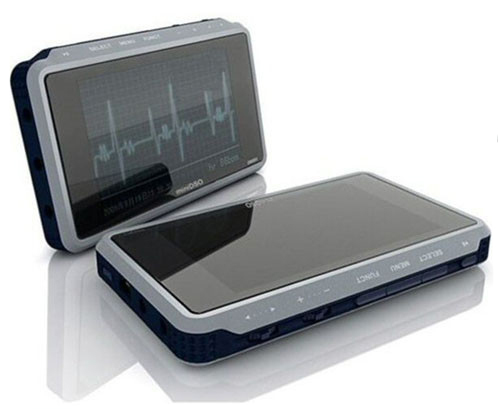 Germany Free shipping ARM DSO203 Pocket Digital Oscilloscope with Aluminum Black Case