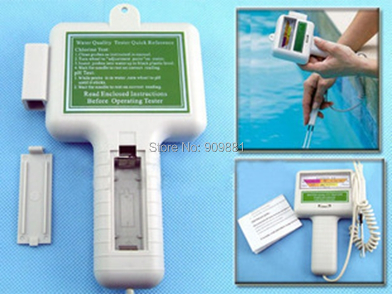 Brand New Water Quality PH/CL2 Chlorine Tester Level Meter PH Tester for Swimming Pool Spa Free shipping