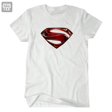 Superman short sleeve t-shirts Tee Captain America Superman VS Batman superhero 100% cotton Super Heroes summer tee 2016 new