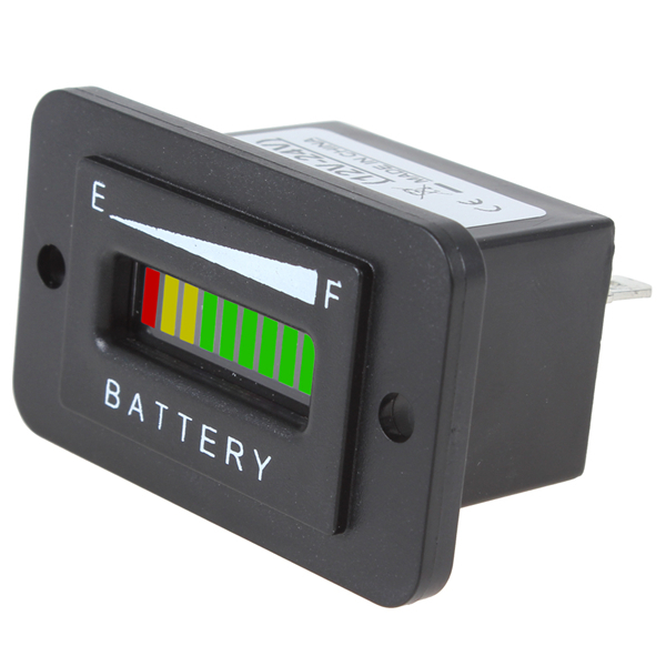 Hotsale 12V 24V Battery Charge Indicator Monitor M...