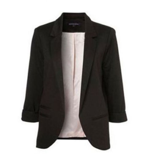 New-Womens-Ladies-Candy-Color-Stylish-Casual-Slim-Suit-Jacket-Blazer-Top-Outwear