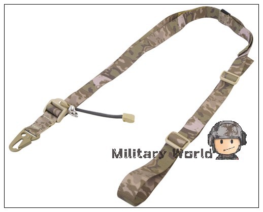 Emerson Military Combat Tactical Quick Adjustable 2 Point Sling Bungee Rifle Gun Slings For Hunting Airsoft