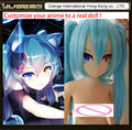 2015 Top quality 130cm Japanese anime sex dolls Hatsune Miku sex pillow doll life size anime