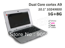 10.1″ Inch Android 4.2 Russian Keyboard mini Laptop 1GB RAM 8GB ROM Dual Core 1.5GHZ Netbook WIFI Camera NEW YEAR GIFT