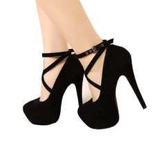 Women pumps sexy high heel pumps black pumps zapatos mujer fashion thin heels 11cm women wedding shoes 2016 new spring DT168