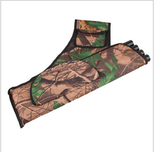 Waterproof Waist Bundled Quiver Camouflage Bionic Camo Bow Bag Pouch Arrow Quiver Archery Supplies Outdoor Hunting