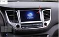 Interior For Hyundai Tucson 2016 ABS Dashboard Navigation GPS Multimedia Display Screen Frame Cover Trim
