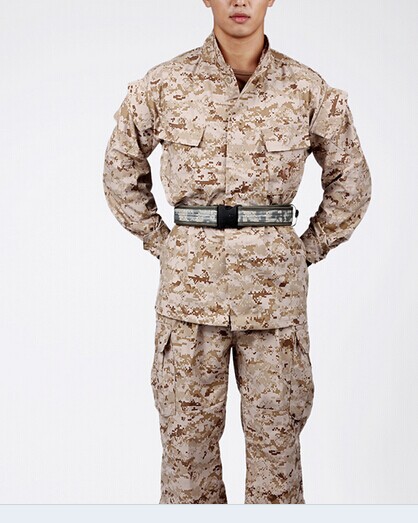 Camouflage suits overalls field training uniform camouflage desert digital military uniform jacket and pants