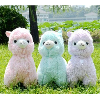 45 см Японский Alpacasso Мягкие Игрушки Куклы Гигантские Чучела Животных Игрушка 5 Цвета Kawaii Альпака Плюшевые Дети Рождественский Подарок