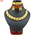 Eritrean jewelry sets 22k Gold plated chain bracelet ring earring jewelry sets for Ethiopian Eritrean Women