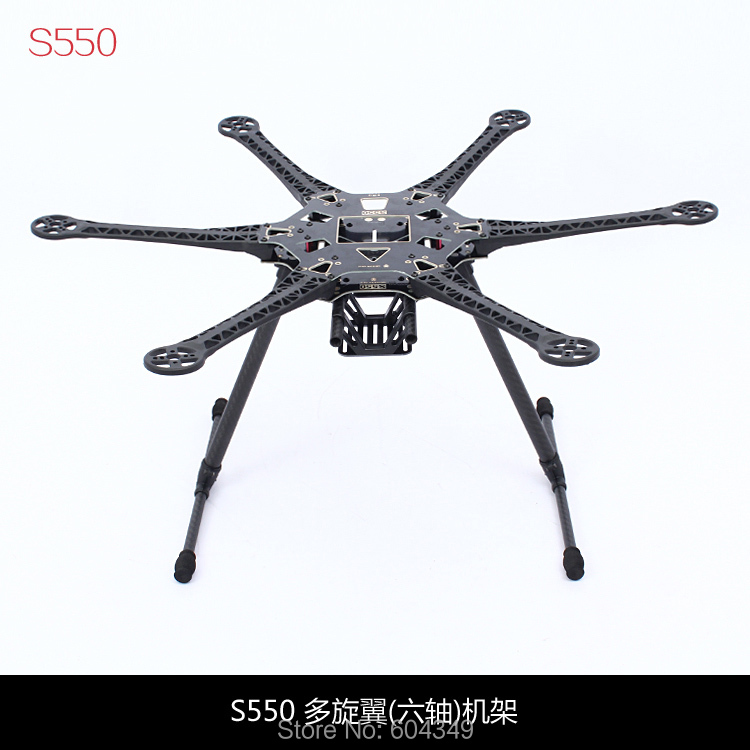 Фотография HMF S550pro F550 Upgrade Hexacopter Frame Kit with Landing Gear for FPV MiniS800