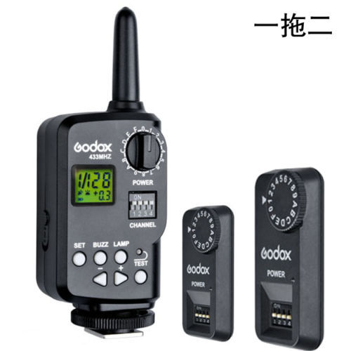 Godox Wireless Power Control Flash Trigger FT-16S + 2RX f Godox VING V850 V860C