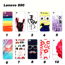2015 Lenovo S90 Case Cute Cartoon Colored Drawing Hard Plastic For Lenovo S90 Cell Phone Cover