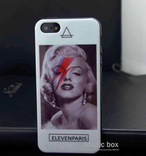 Case for iPhone 5 5S Elevenparis Brand Super Star Marilyn Monroe Justin Bieber Soft TPU Case