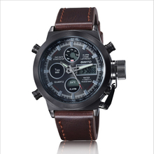 2016 Man s sport watch relojes de los hombres High Quailty panske hodinky leather horloges mannen