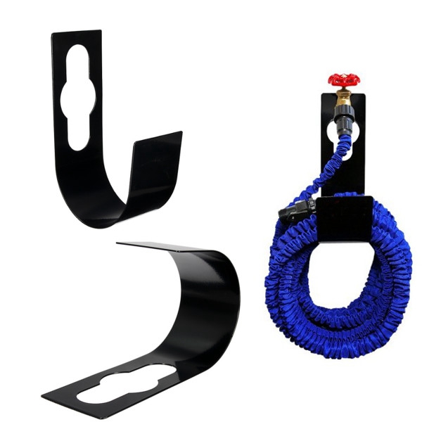 Best Promotion!!! Metal Garden Hose Pipe Reel Holder Hanger Outdoor Wall Mounted Tap Watering Lowest Price