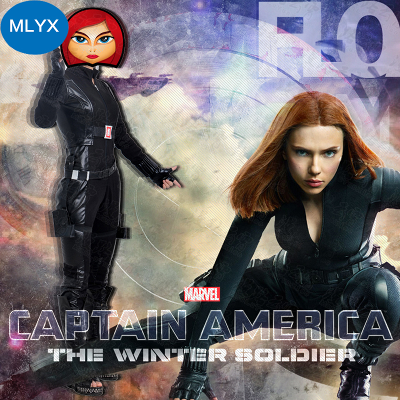 2014 New Hot Captain America 2 Avengers Black Widow
