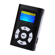 New Arrival USB Mini MP3 Player Music Media Player wtih LCD Screen Support 32GB Micro SD TF Card USB 2.0/1.1 #LYN09
