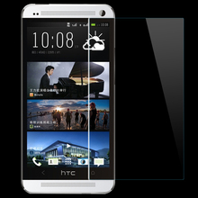 M 7 0.33 mm Ultra Thin & Super Slim Tempered Glass Screen Protector For HTC One M7 Reinforced Explosion Guard Protective Film