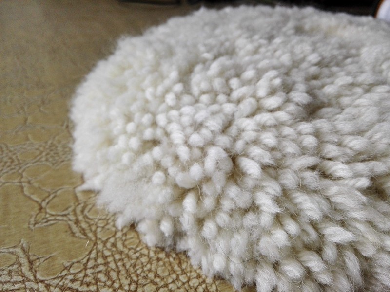 polishing pad sheep wool2