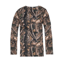 JUNGLE MAN OUTDOOR LONG SLEEVE CAMOUFLAGE REAL TREE CAMO SHIRT IN SIZE 36074