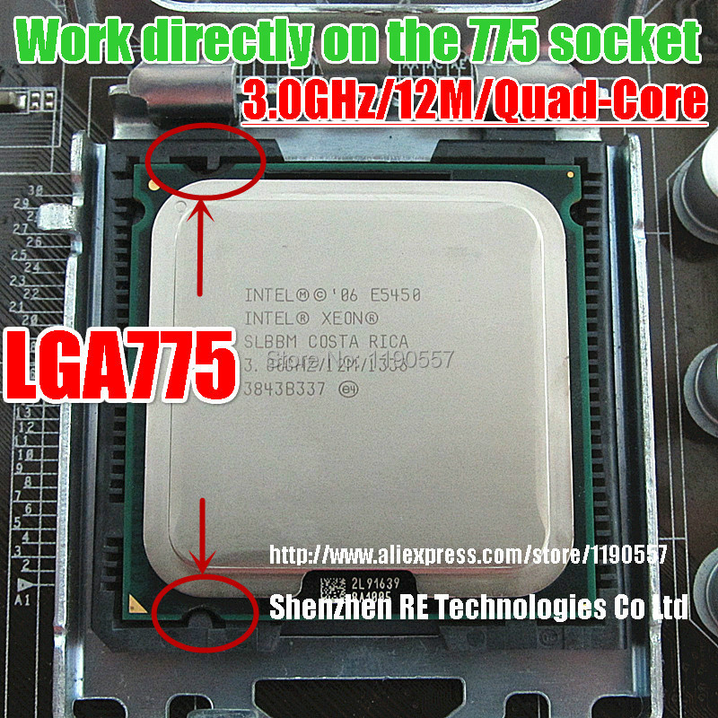 Intel xeon e5450 ( 3.0  / 12  / 1333 )   lga775 core 2 quad q9650 ,   lga 775    