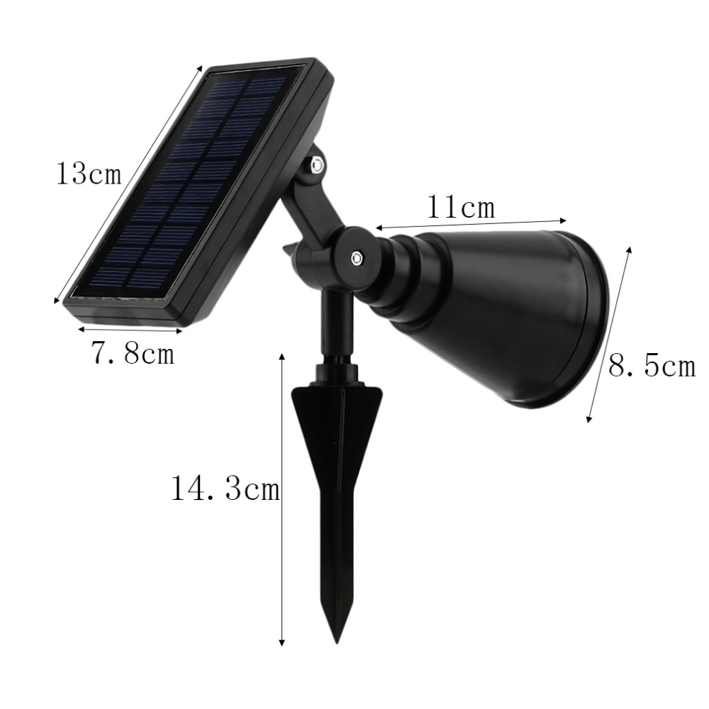 1 pcs Solar Power 4 LED Super Bright White Spotlight Outdoor Garden Pathway Lamp set/ kit 1 pcs Solar Power 4 LED Super Bright White Spotlight Outdoor Garden Pathway Lamp set/ kit