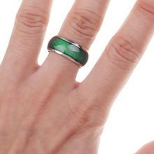 Free Shipping Emotion Feeling Mood Color Changeable Alloy Ring US Size 7 1 2
