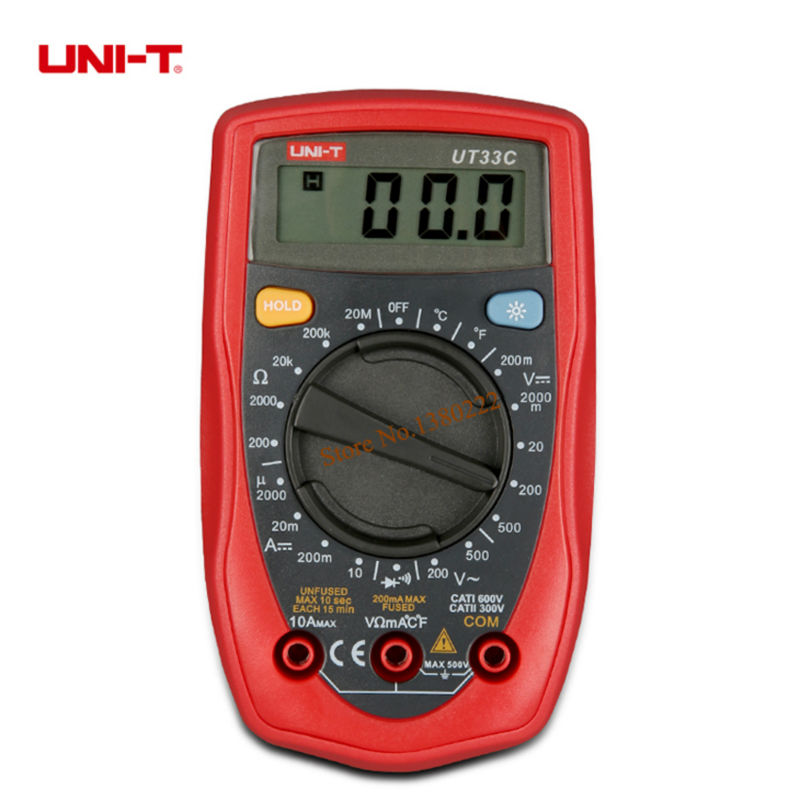 Купить UNI-t ut33c Палм размер цифровые мультиметры профессиональные .