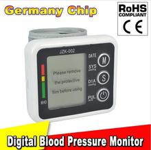 2015 New Health Care Germany Chip Automatic Wrist Digital Blood Pressure Monitor Tonometer Meter for Measuring And Pulse Rate