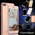 For iPhone 6 6S Plus Tempered Glass Front Back Film for iPhone 7 Plus Screen Protector