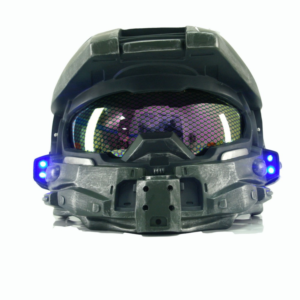 Купить Halo 4 Мастер Начальник косплей шлем с led подсветкой в интернет ...