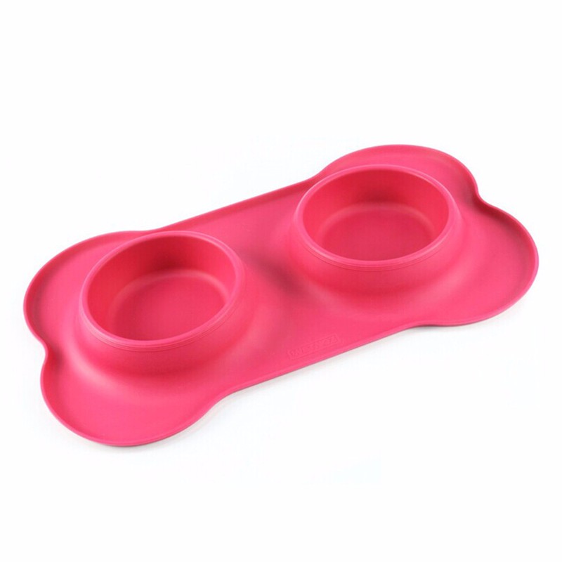 NonSlip Double Dish Dog Bowl Dog Supply Store